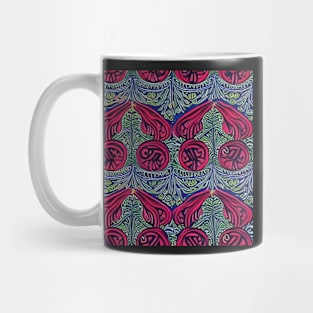 Cow Hoof Prints Pattern Mug